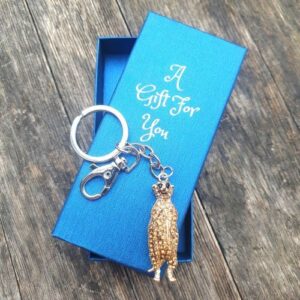 Meerkat keyring keychain boxed gift