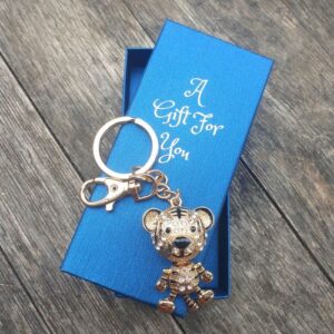 Baby tiger keyring keychain boxed gift